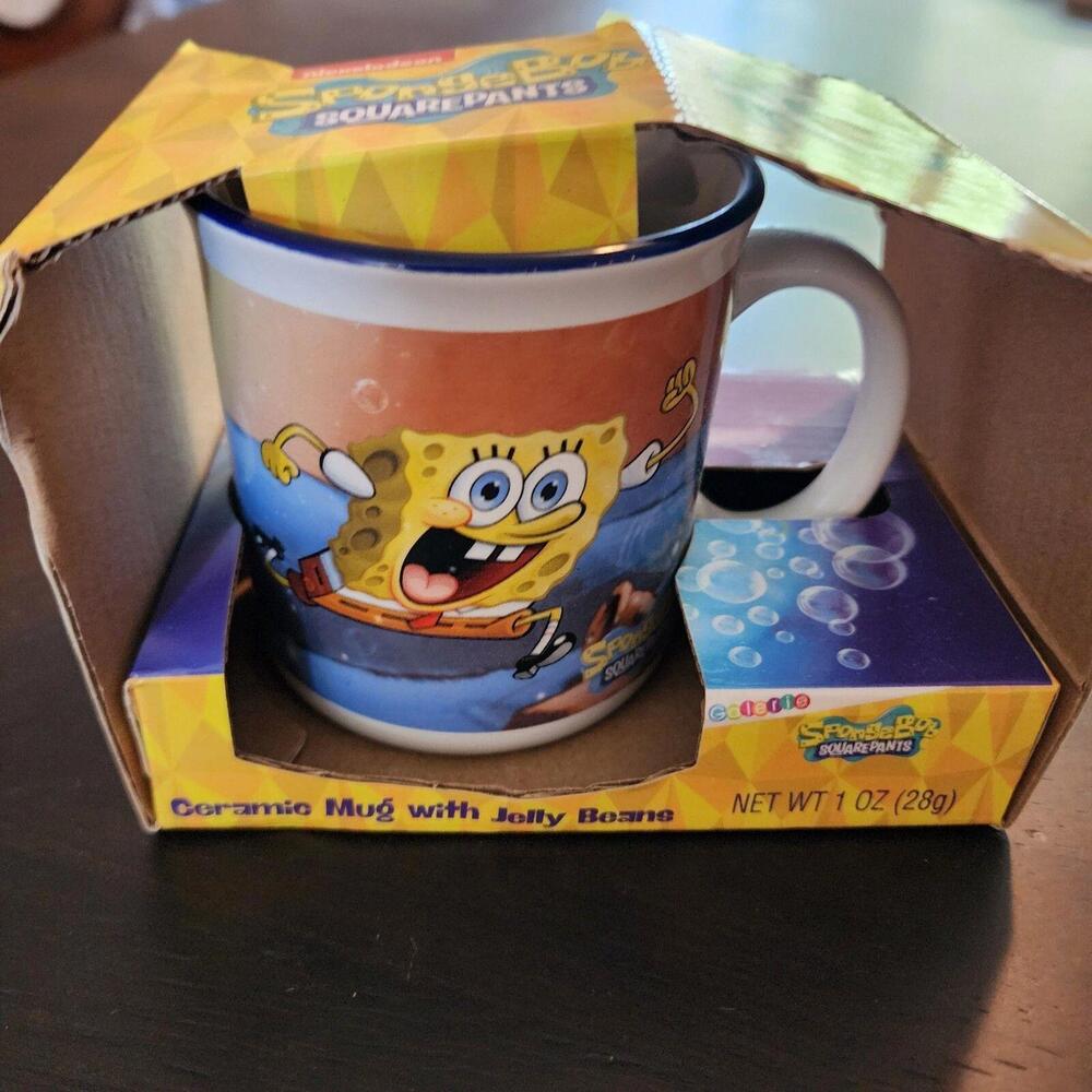 New Spongebob coffee mug cup I threw candy away